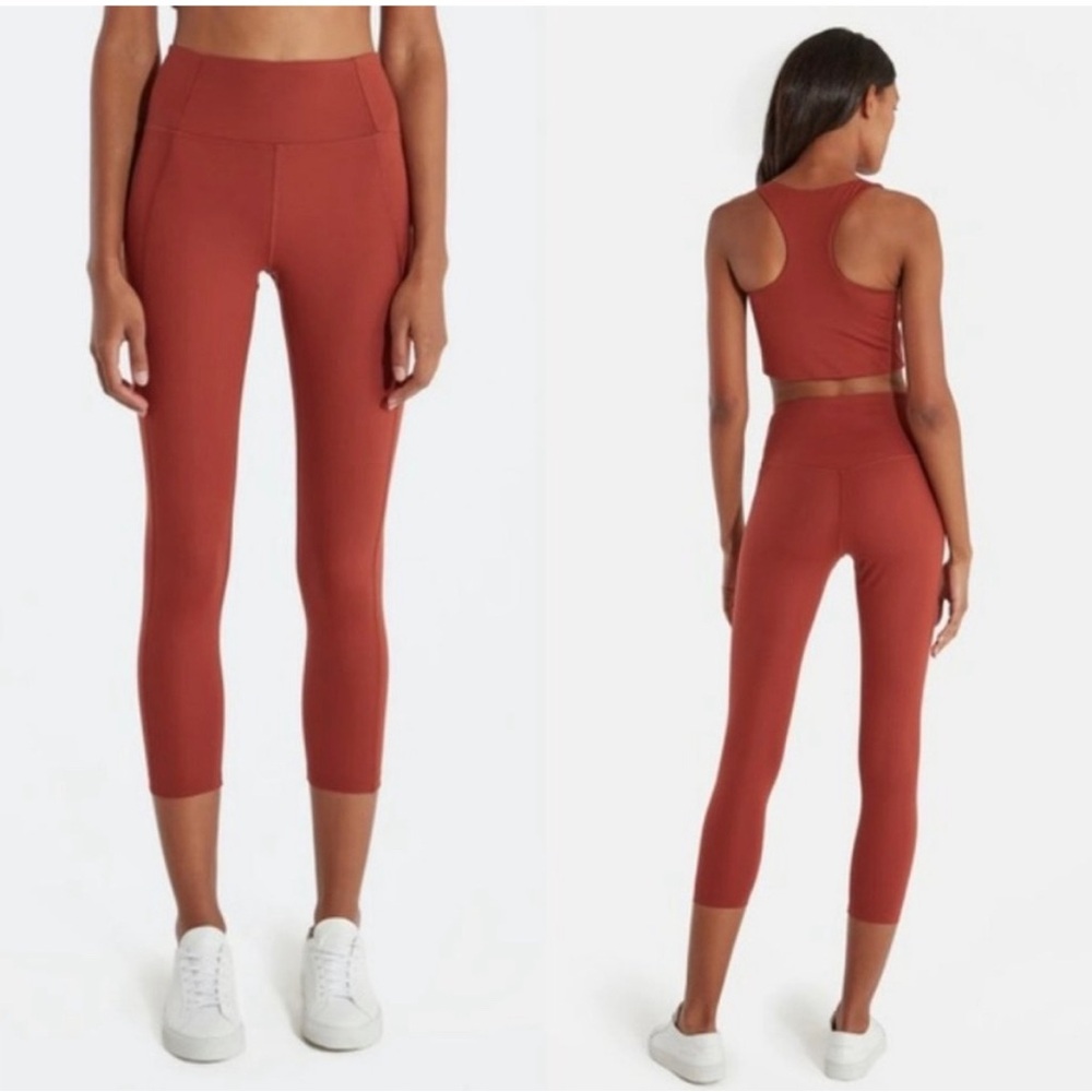 Girlfriend Collective High Waist 7/8 Leggings Size Large